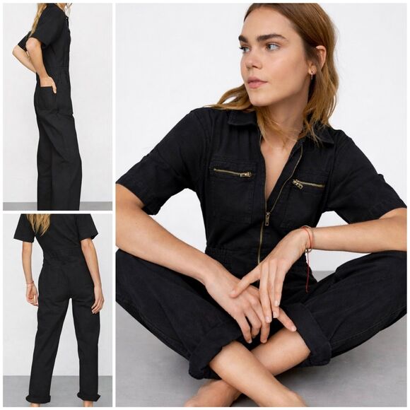 Nasty Gal Denim Boilersuit | Utility Jumpsuit - Picture 4 of 10